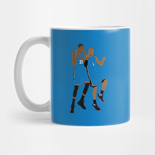 OKC Thunder duo Durant & Westbrook Mug